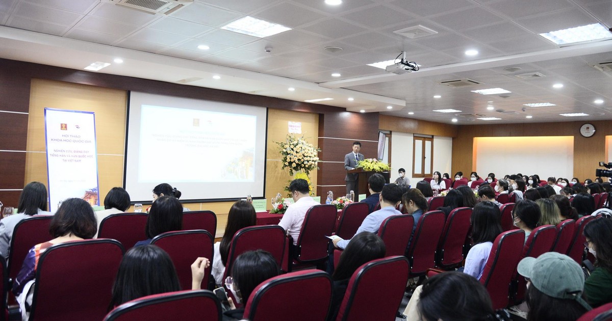 Nghiên cứu giảng dạy tiếng Hàn và Hàn Quốc học tại Việt Nam