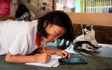 Chùm ảnh nóng như thiêu ở Philippines, nhiều trường học dạy trực tuyến