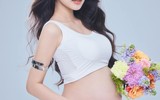 Bà xã Đoàn Văn Hậu tăng 11kg, vóc dáng mang bầu gây ngỡ ngàng