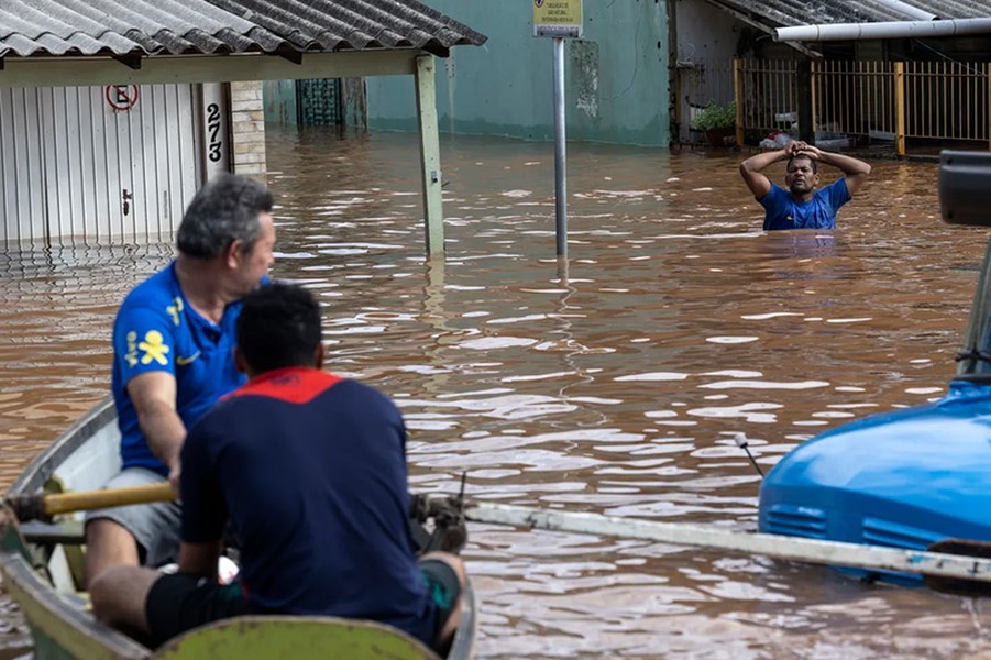 Lũ lụt kinh hoàng ở Brazil, số người chết tăng lên 78