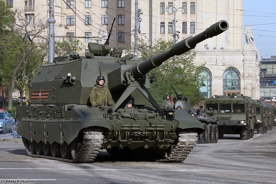 Bắt đầu sản xuất hàng loạt pháo tự hành Koalitsiya-SV 