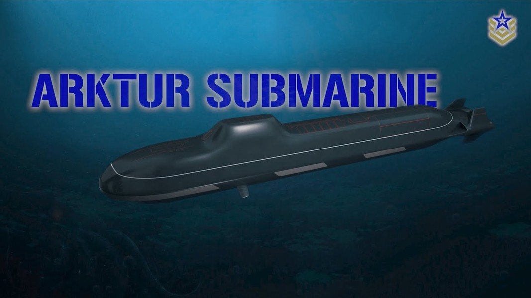 Dự án mới đầy hứa hẹn cho tàu ngầm hạt nhân tàng hình Arktur