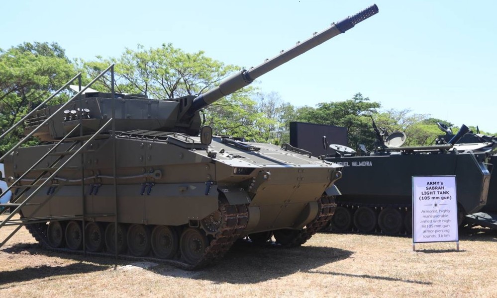 Philippines nhận lô xe tăng Sabrah mới từ Israel