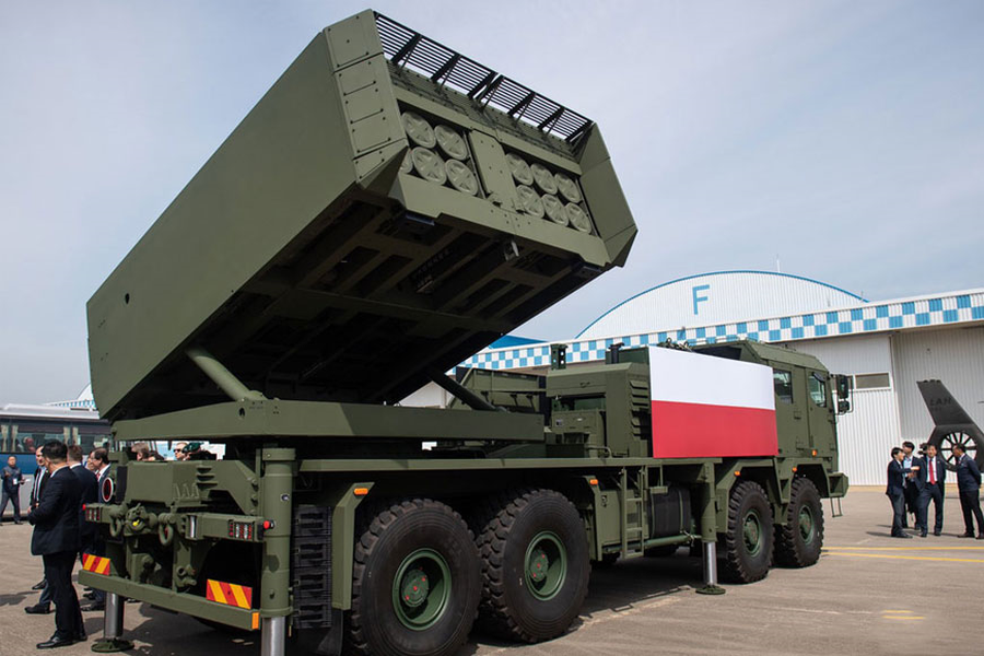 Ba Lan cấp tốc đưa pháo phản lực phóng loạt Homar-K của Hàn Quốc vào trực chiến