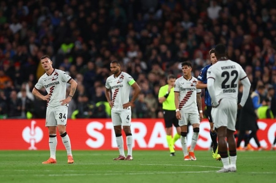 Chùm ảnh: Chấm dứt mạch bất bại, Leverkusen thua thảm ở chung kết Europa League 