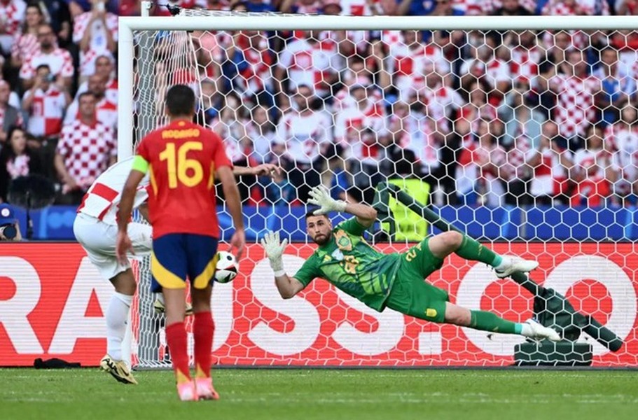 Chùm ảnh: Tây Ban Nha thắng đậm ở bảng đấu ‘tử thần’ EURO 2024 