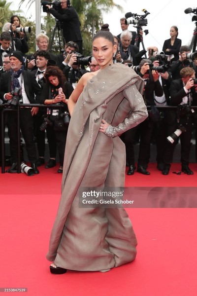 Mỹ nhân đẹp nhất thế giới 'mặc như không mặc' trên thảm đỏ Cannes 2024