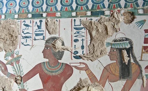 Ngôi mộ của người có tên Sa-Mut ở Ai Cập. Ảnh: Ministry of Antiquity