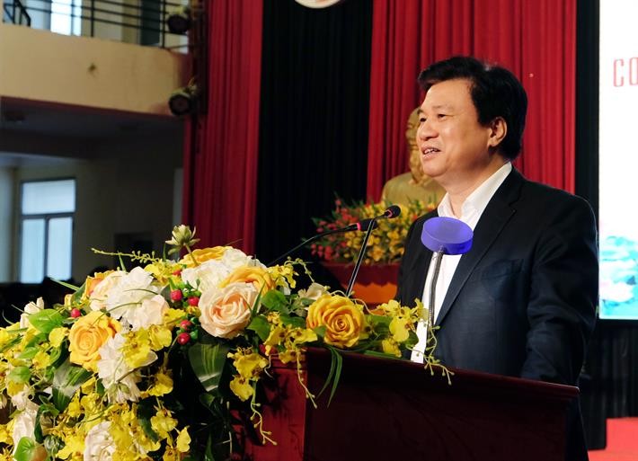 Thứ trưởng Nguyễn Hữu Độ phát biểu tại Hội nghị.