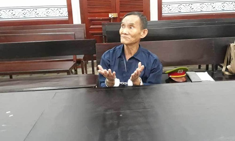 Nguyễn Văn Gương tại phiên tòa. Ảnh: Vietnamnet