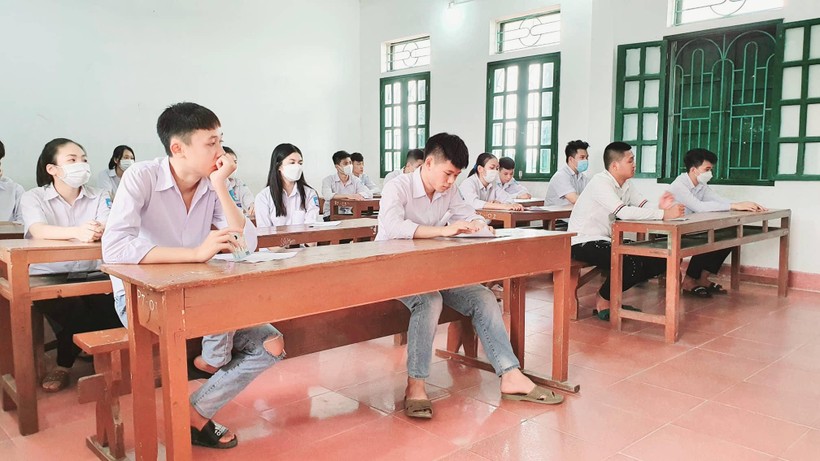Thái Bình: Thí sinh 'đặc biệt' quyết tâm hoàn thành Kỳ thi tốt nghiệp THPT ảnh 1