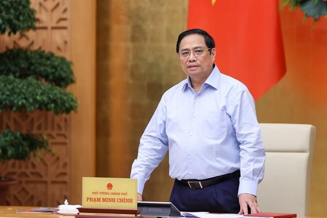 Thủ tướng Phạm Minh Chính chủ trì Hội nghị trực tuyến Chính phủ với các địa phương ảnh 1