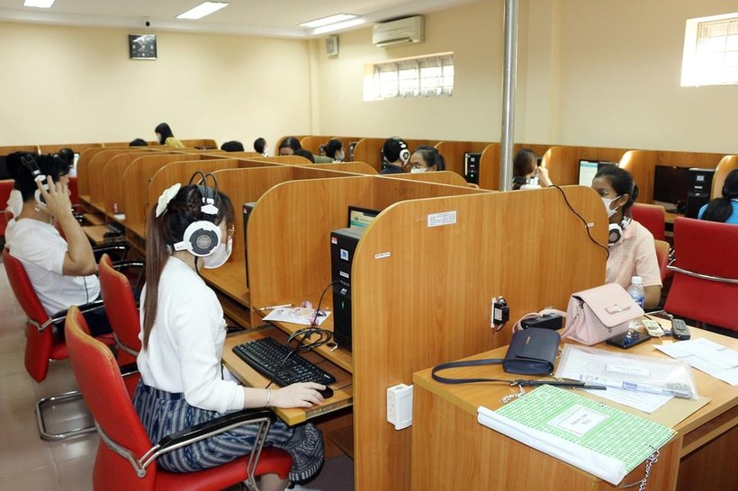 Trường ĐH Cửu Long: 92 thí sinh nước ngoài thi đánh giá Khung năng lực tiếng Việt  ảnh 1