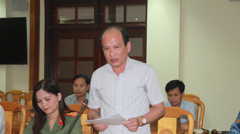 Thứ trưởng Hoàng Minh Sơn kiểm tra công tác chuẩn bị Kỳ thi tốt nghiệp THPT tại Hà Tĩnh ảnh 3