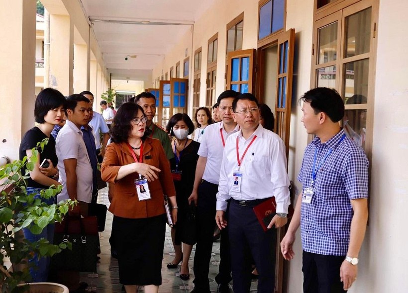 Thứ trưởng Ngô Thị Minh: Lạng Sơn đã sáng tạo, chủ động trong công tác chuẩn bị Kỳ thi tốt nghiệp THPT 2022 ảnh 3