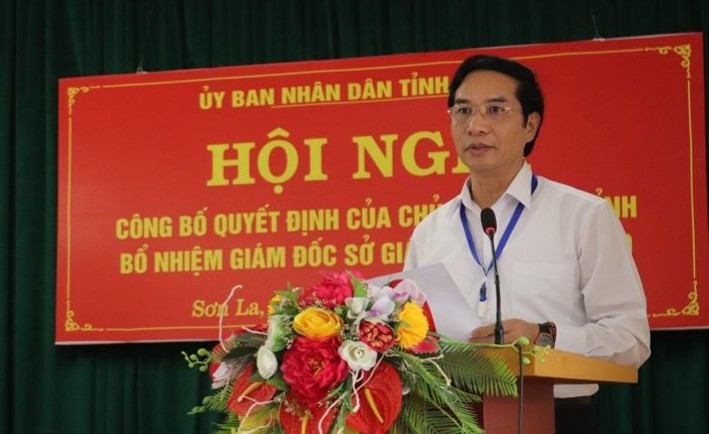Ông Nguyễn Huy Hoàng phát biểu tại lễ công bố Quyết định.