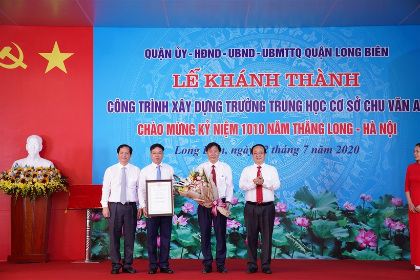 Hà Nội: Khánh thành trường THCS Chu Văn An chào mừng kỷ niệm 1010 năm Thăng Long - Hà Nội