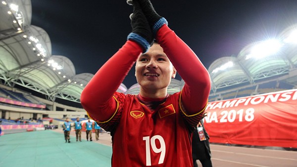 Cầu thủ Quang Hải 