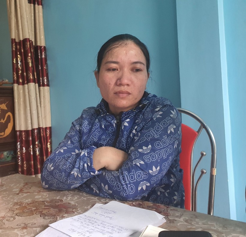 Chị Nguyễn Thị Hoa, trú tại thôn Quyết Thắng, xã Thanh Trạch, huyện Bố Trạch, tỉnh Quảng Bình là một trong những nạn nhân của những kẻ lừa đảo xuất khẩu lao động