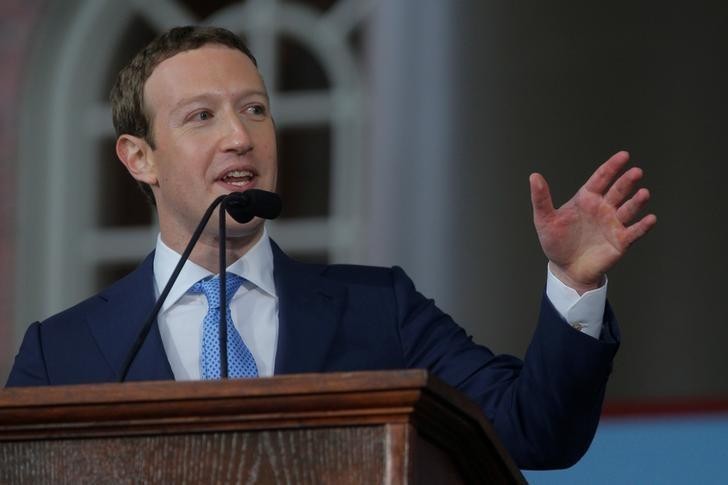 Giám đốc điều hành Facebook  Mark Zuckerberg