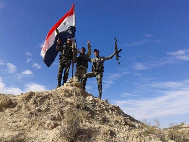 Binh lính thuộc Lực lượng phòng vệ quốc gia của Syria