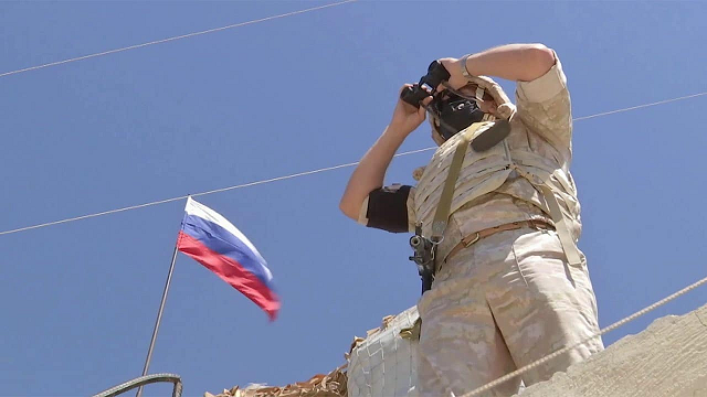 Binh sĩ Nga ở Syria.