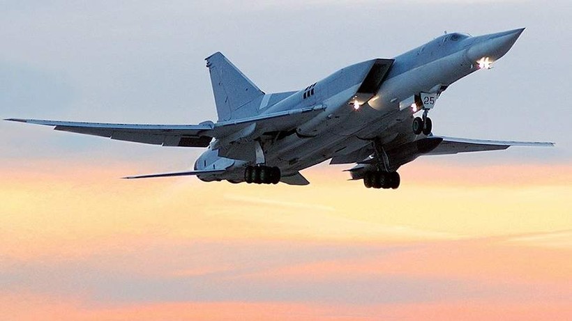 Máy bay ném bom chiến lược tầm xa Tu-22 của Nga (Ảnh: TASS)