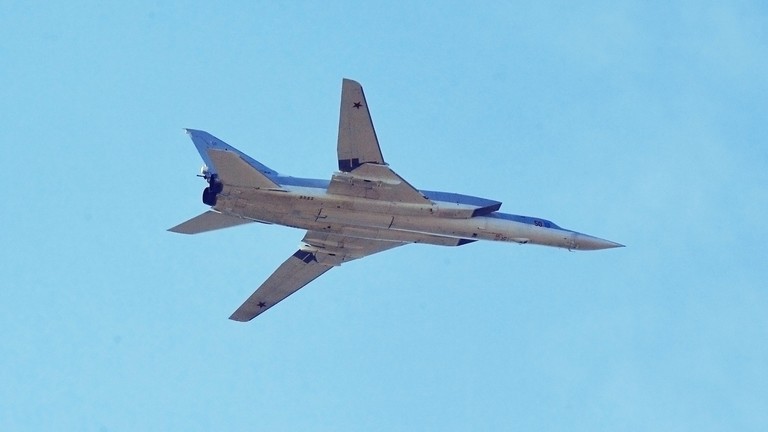 Máy bay ném bom Tu-22 của Không quân Nga. (Ảnh: Sputnik)