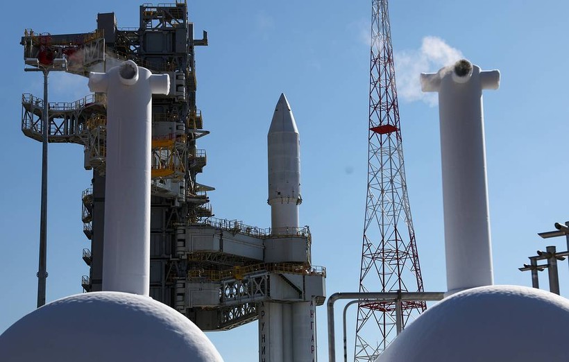 Video tên lửa hạng nặng Angara-A5 lần đầu phóng từ sân bay vũ trụ Vostochny