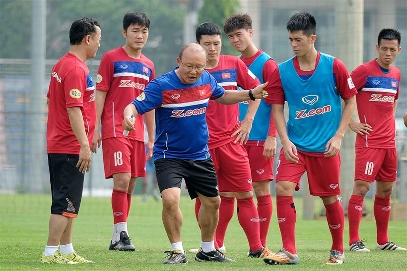 Thầy Park đang tận tâm tận lực với bóng đá Việt Nam
