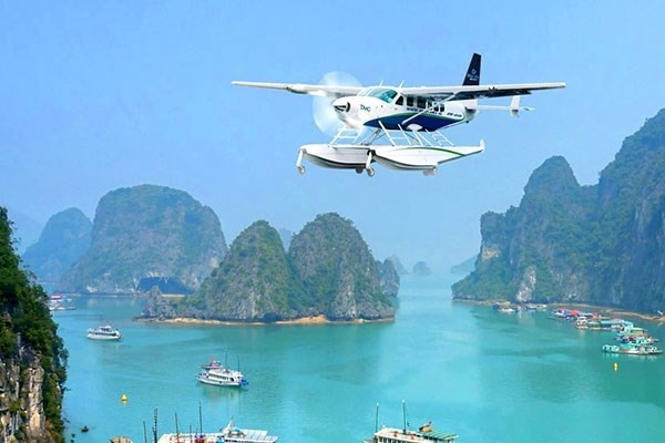 Sắp có đường bay từ Hạ Long đi đảo Cô Tô bằng thủy phi cơ (ảnh minh họa)
