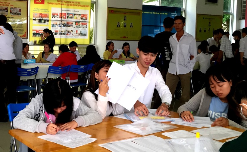 Nhiều ngành học của Đại học Trà Vinh thu hút thí sinh các tỉnh miền Tây