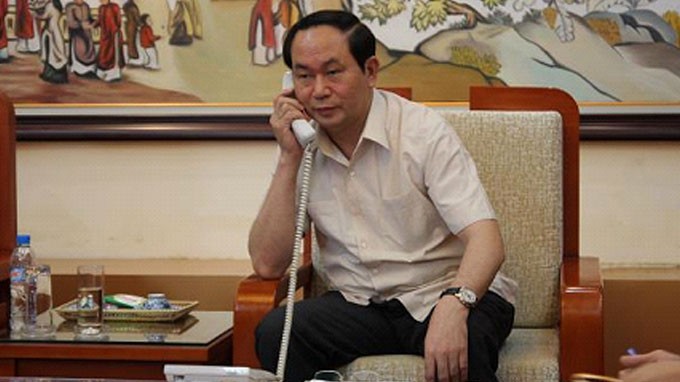 Bộ trưởng Bộ Công an Việt Nam và Trung Quốc điện đàm