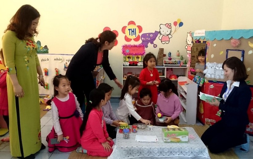 Thị xã Đông Triều đảm bảo học sinh đi học đông đủ sau Tết