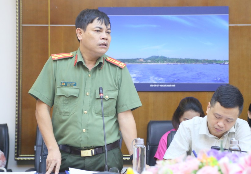 Thượng tá Phan Tư Cường cho biết, Công an tỉnh sẽ xây dựng kế hoạch, phương án đảm bảo an ninh, an toàn cho kỳ thi.
