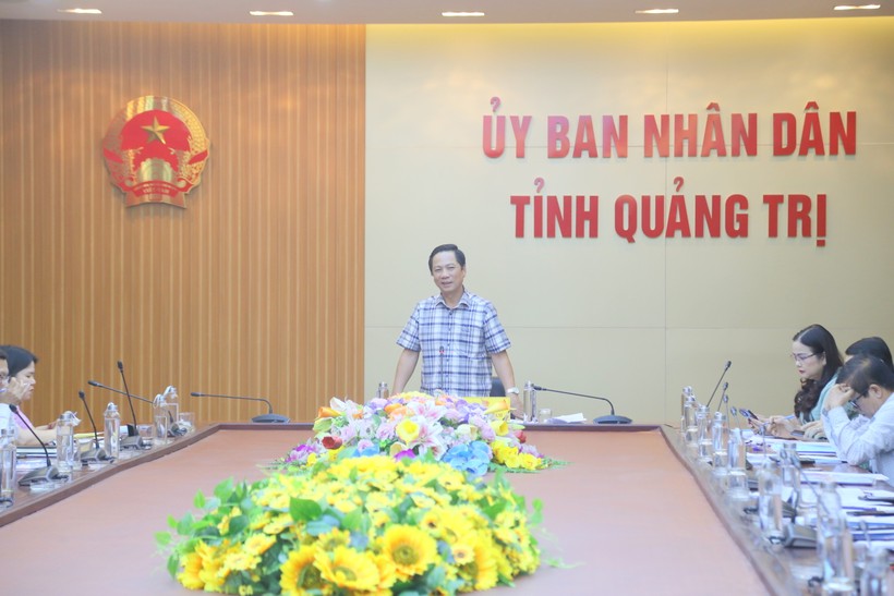 Ông Hoàng Nam, Phó Chủ tịch UBND tỉnh, Trưởng ban chỉ đạo thi đề nghị các ngành tích cực phối hợp với Sở GD&ĐT tổ chức thành công kỳ thi tốt nghiệp THPT.