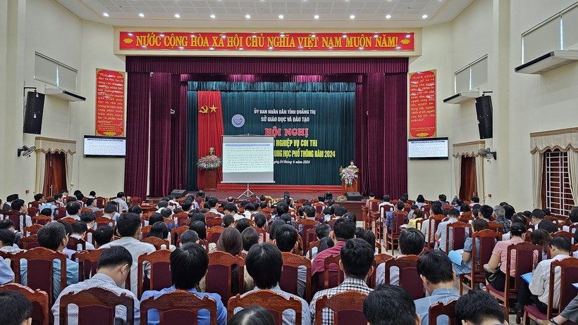 Quảng Trị tổ chức Hội nghị tập huấn nghiệp vụ coi thi Kỳ thi tốt nghiệp THPT năm 2024.