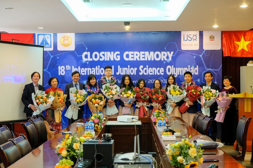 Đoàn học sinh Hà Nội đại diện Việt Nam đạt thành tích xuất sắc tại IJSO năm 2021