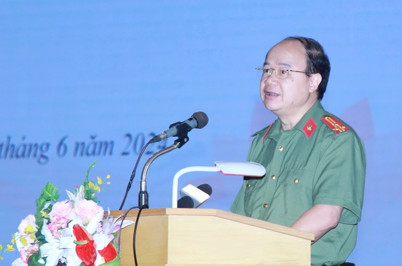 Thượng tá Ngô Xuân Hải - Phó trưởng phòng An ninh chính trị nội bộ (PA03), Công an thành phố Hà Nội.