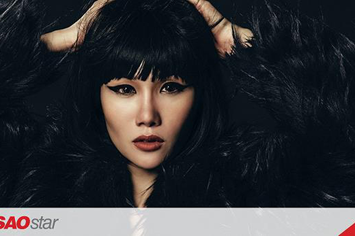 Hoa hậu Kim Nguyễn "lột xác" với phong cách ma mị đầy ấn tượng