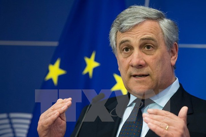 Chủ tịch Nghị viện châu Âu Antonio Tajani. (Ảnh: EPA/TTXVN)
