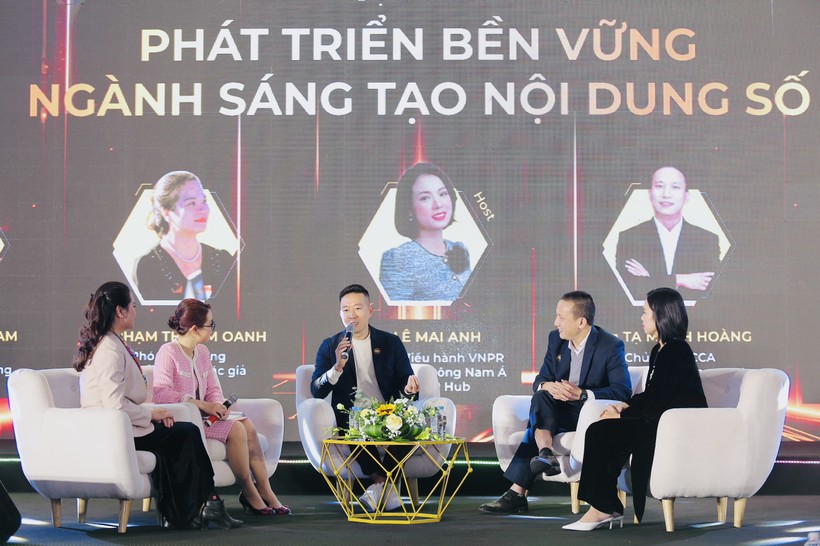 Các chuyên gia bàn luận về phát triển bền vững ngành sáng tạo nội dung số Việt Nam.