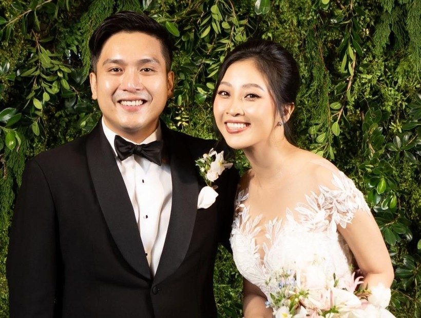Đám cưới đẹp như mơ của MC Liêu Hà Trinh và chồng doanh nhân
