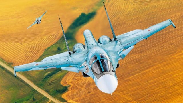 Cường kích Su-34M2 tối tân nhất của Nga bị bắn rơi tại Enakievo?