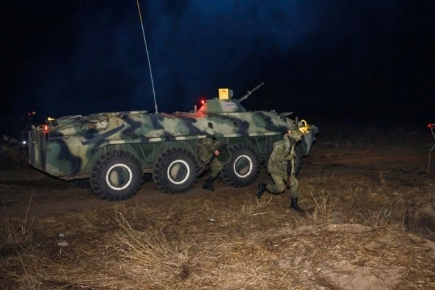 Quân đội Ukraine kéo thiết bị quân sự về phía Transnistria