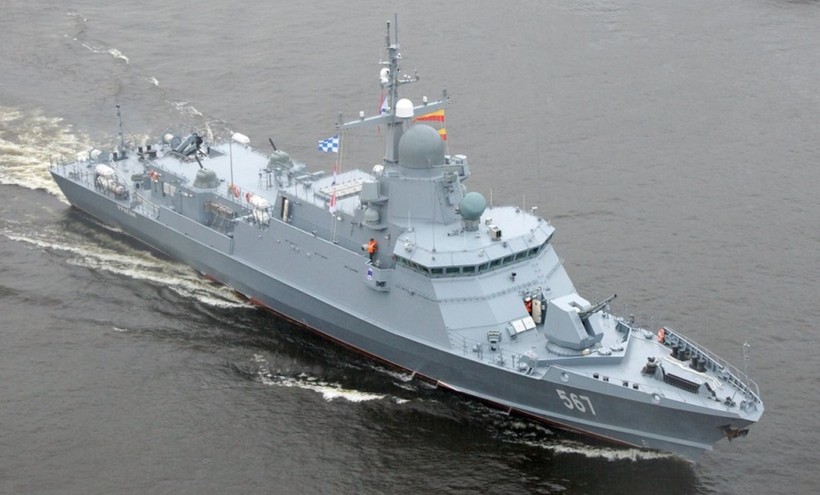 Nga âm thầm đưa tàu tên lửa Karakurt từ Biển Đen sang Biển Caspian
