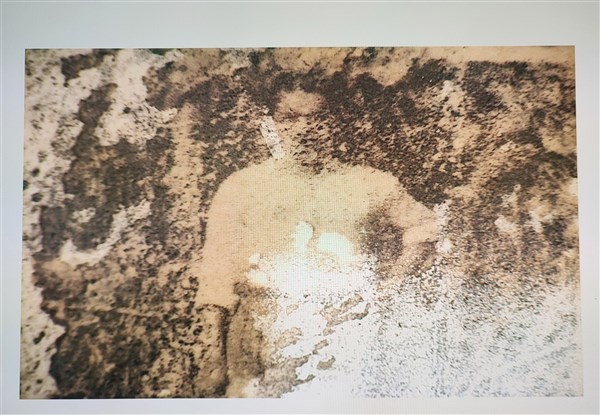 Bức ảnh của liệt sỹ Dương Lê Đường được tìm thấy sau hàng chục năm nằm sâu trong lòng đất.