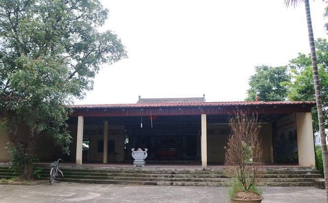 Đình làng Hòe Thị, nơi thờ Thượng đẳng phúc thần Dương Trực Nguyên.