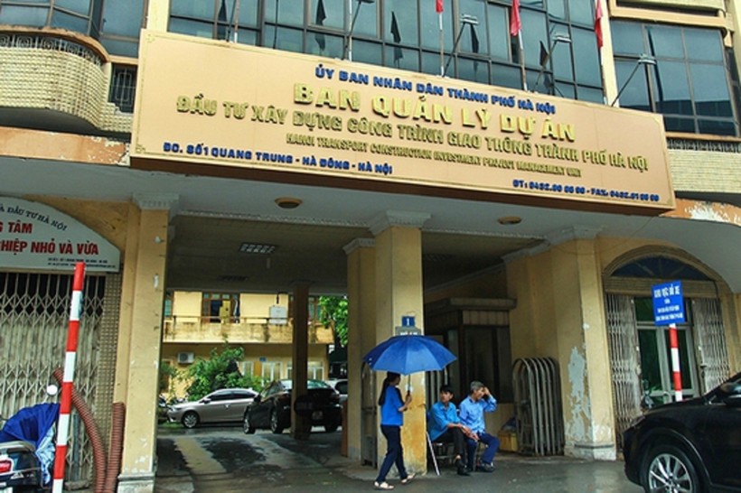Trụ sở Ban QLDA Đầu tư xây dựng công trình giao thông TP Hà Nội.