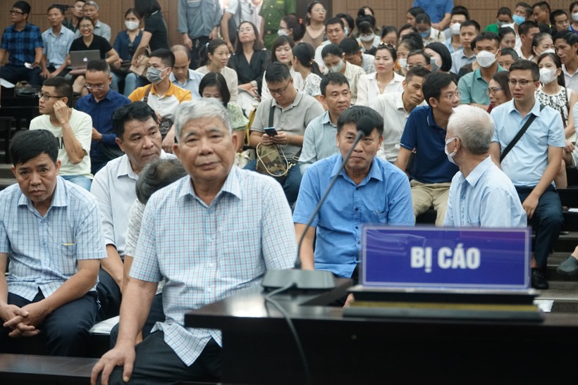Bị cáo Lê Thanh Thản tại tòa ngày 10/8.